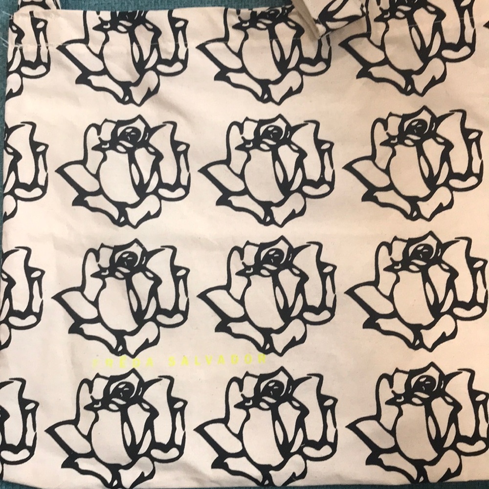 Freda Salvador messenger style tote